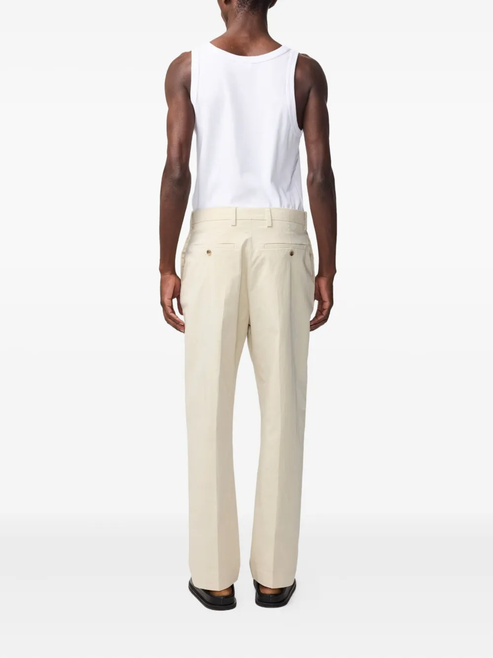 Nn07 Paw Trousers In Neutral
