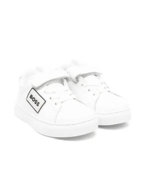 BOSS Kidswear logo strap sneakers