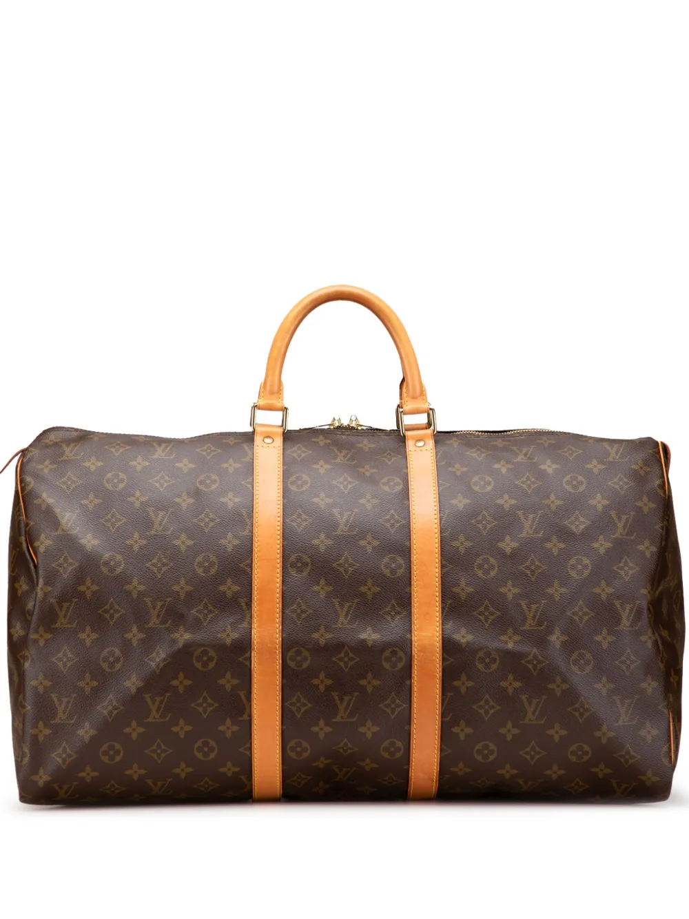 Louis Vuitton Pre-Owned 1994 Monogram Keepall 55 travel bag | Brown | Image 1