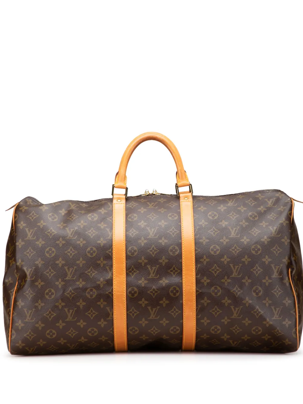 Louis Vuitton Pre-Owned 1999 Monogram Keepall 55 travel bag | Brown | Image 1