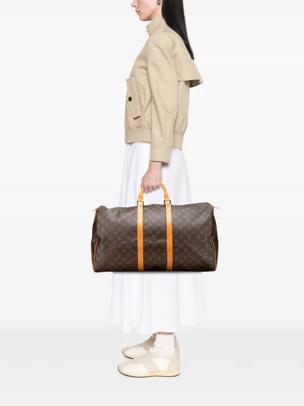 Louis Vuitton Pre-Owned 1999 モノグラム キーポル 55 ボストン