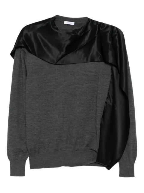 Ferragamo scarf-neck pullover