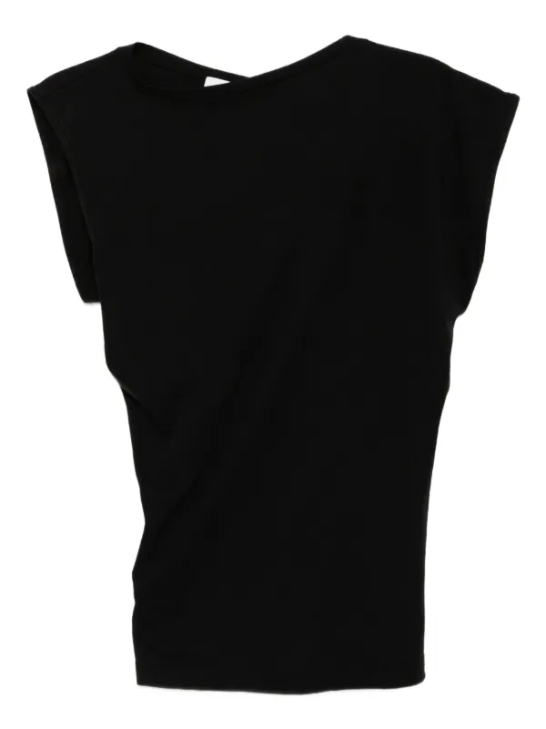 Agolde Beth T-shirt in Black