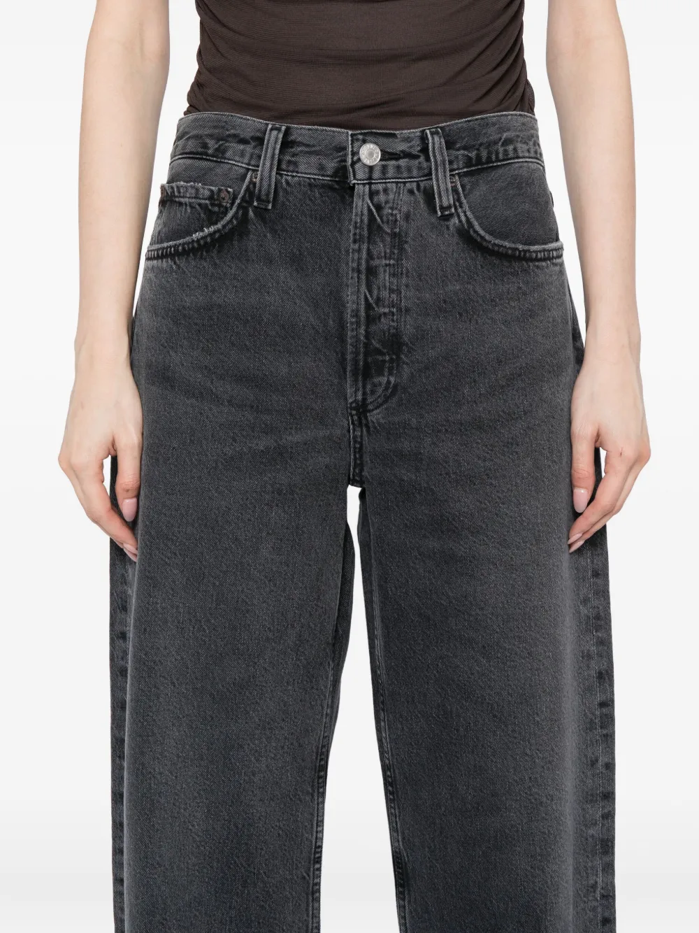 AGOLDE Arc jeans Zwart