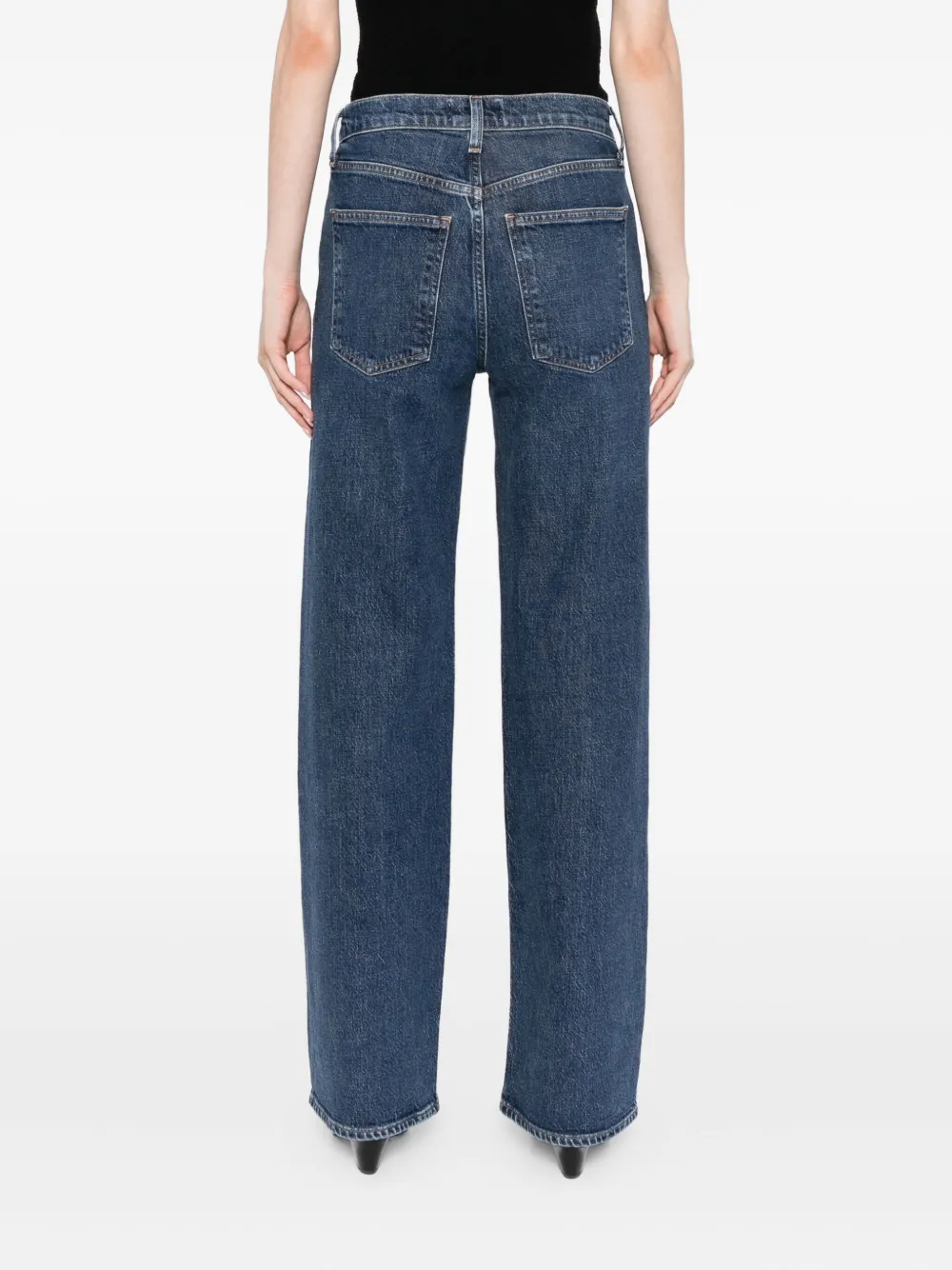 Agolde Harper Jeans In Blue
