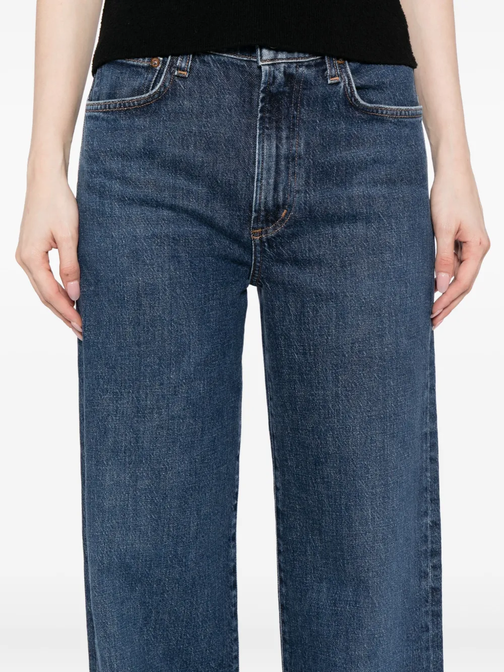 Agolde Harper Jeans In Blue