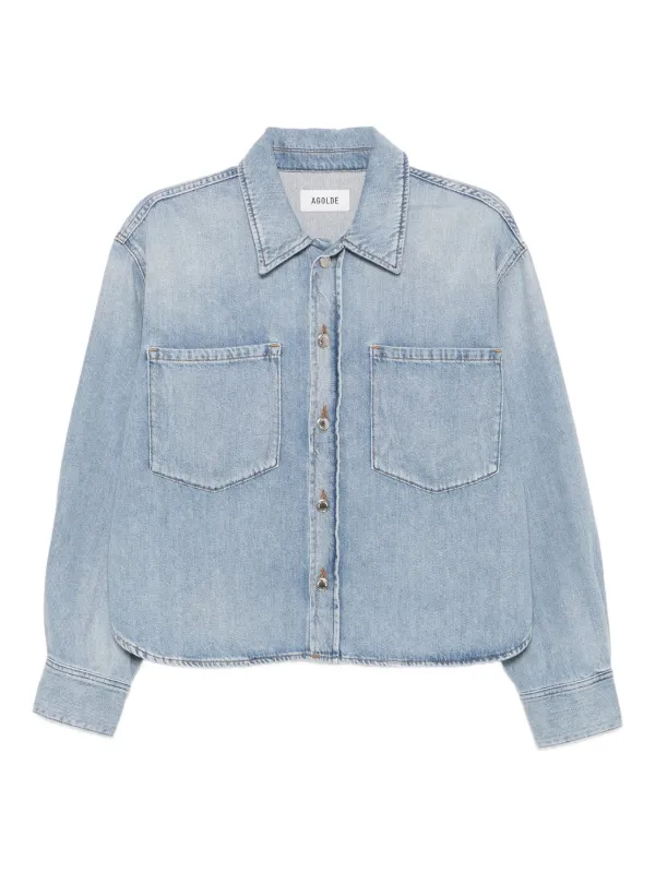 Agolde Juna Shirt in Blue