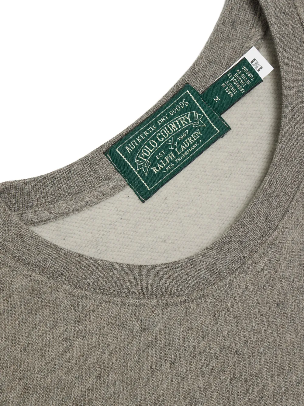 Polo Ralph Lauren Logo-embroidered Sweatshirt In Gray
