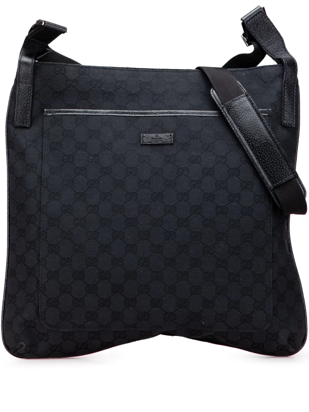 Gucci Pre-Owned 2000-2015 GG Canvas crossbody bag - ブラック Gucci Pre-Owned 2000-2015 GG Canvas crossbody bag - ブラック