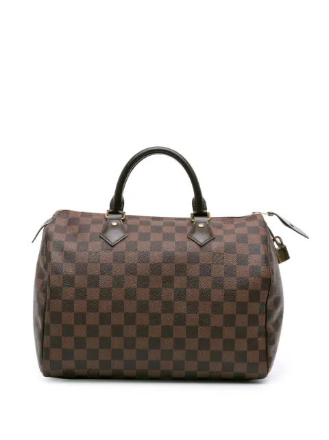 Louis Vuitton Pre-Owned 2017 Damier Ebene Speedy 30 boston bag