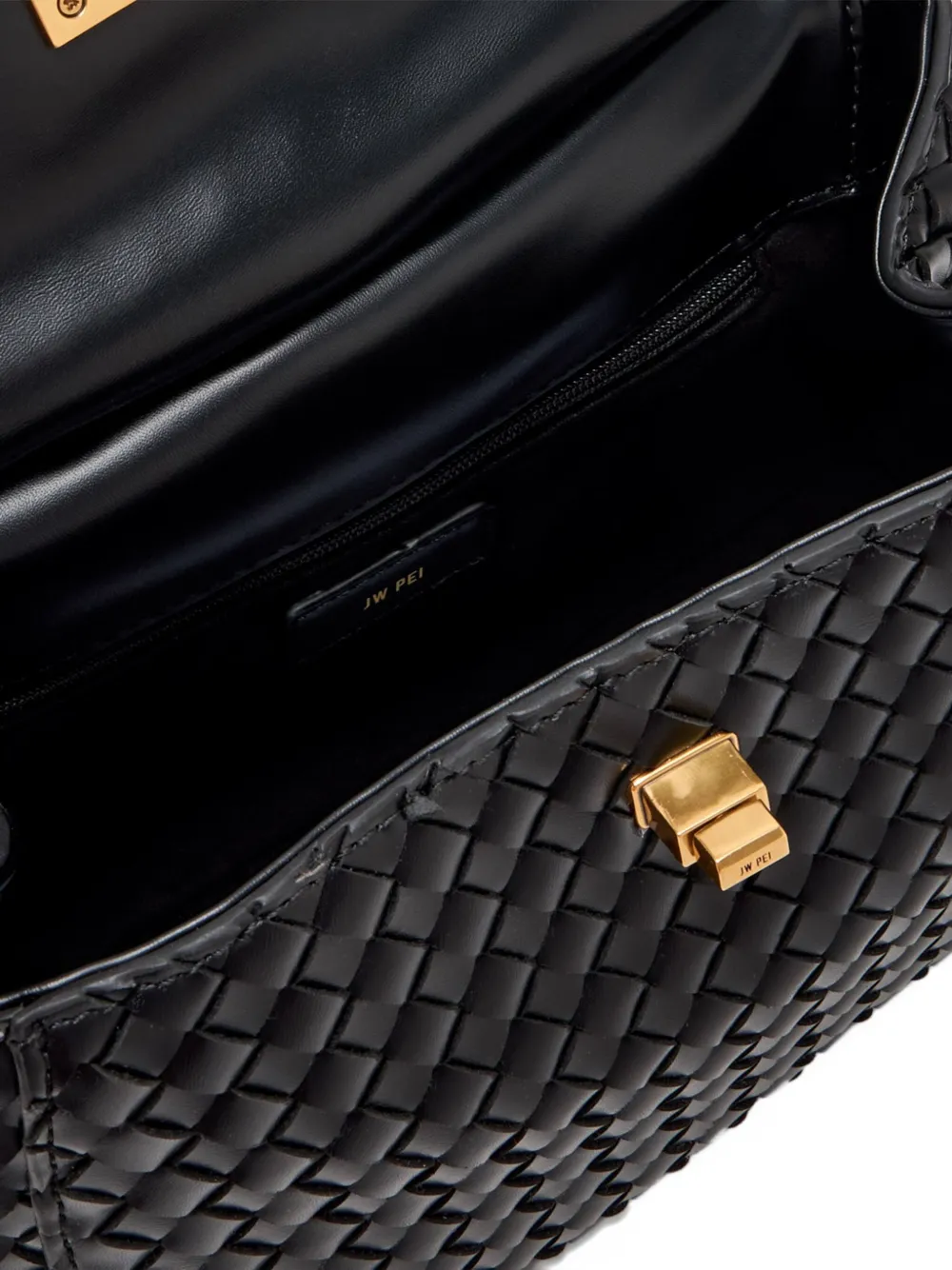 Jw Pei Lucia Top-handle Leather Tote Bag In Black