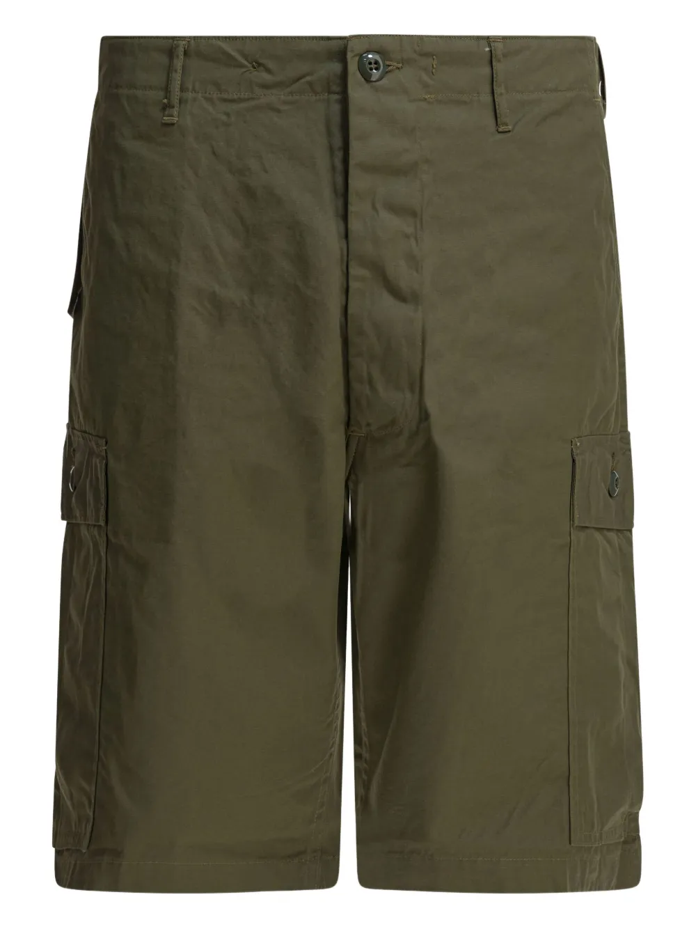Buzz Ricksons cargo button-fly shorts - グリーン Buzz Ricksons cargo button-fly shorts - グリーン