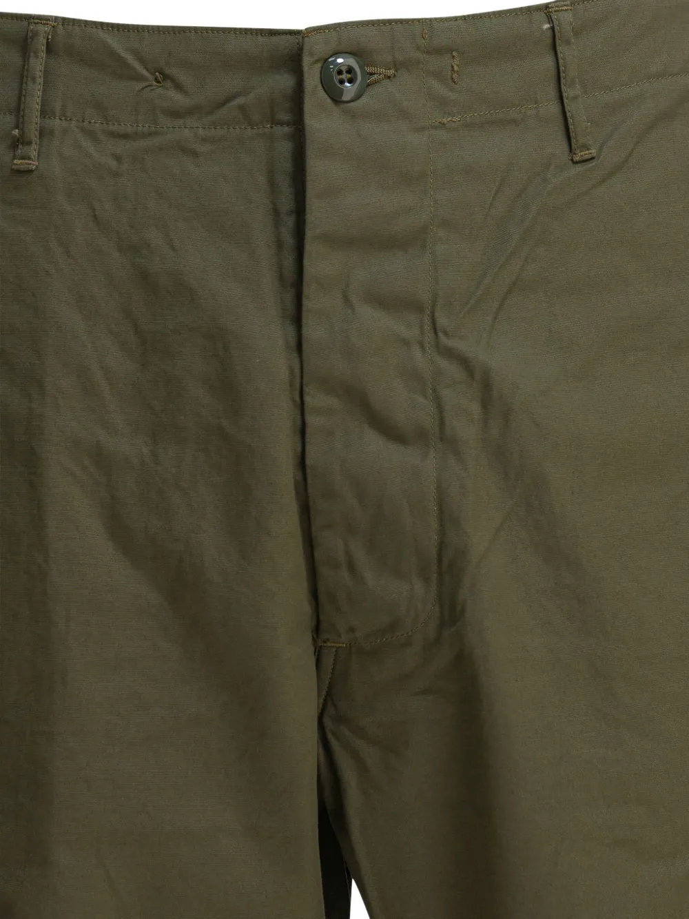 Buzz Ricksons Cargo shorts met knopen Groen