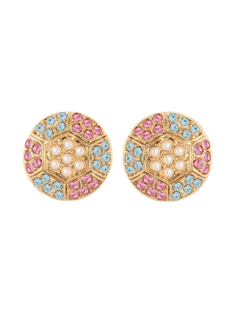 D'Orlan Vintage 1980s D'Orlan round earrings