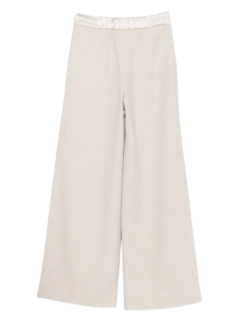 Agnona satin-waistband trousers | Wide-Leg Pants | Image 2