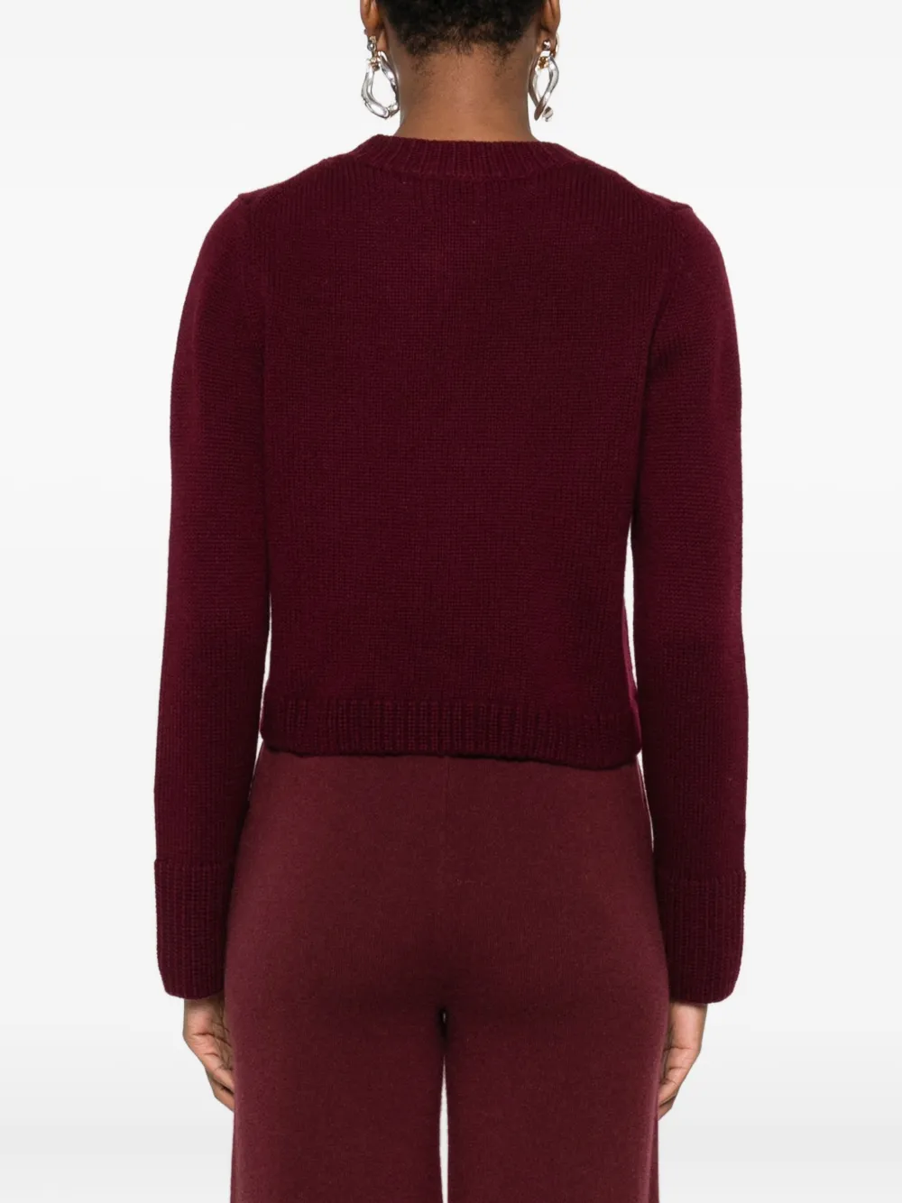 Allude Buttoned Pocket Cardigan In Brown