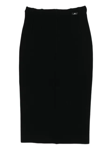 Elisabetta Franchi back-detail midi pencil skirt
