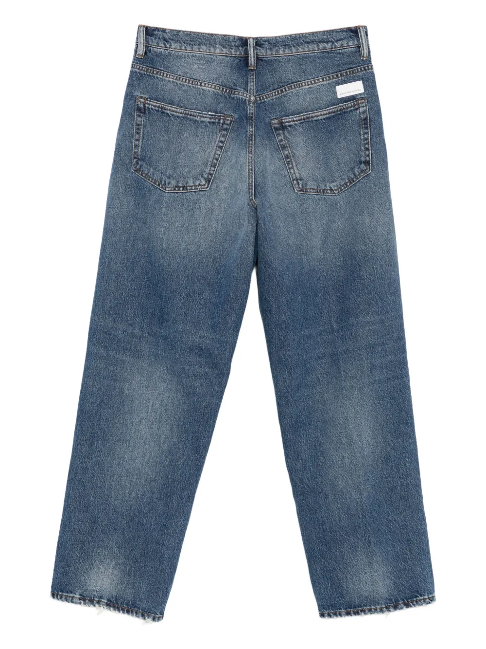 Nine In The Morning faded-wash jeans - Blauw
