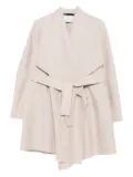 Harris Wharf London wool belted coat - Neutrals