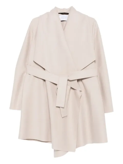 Harris Wharf London wool belted coat