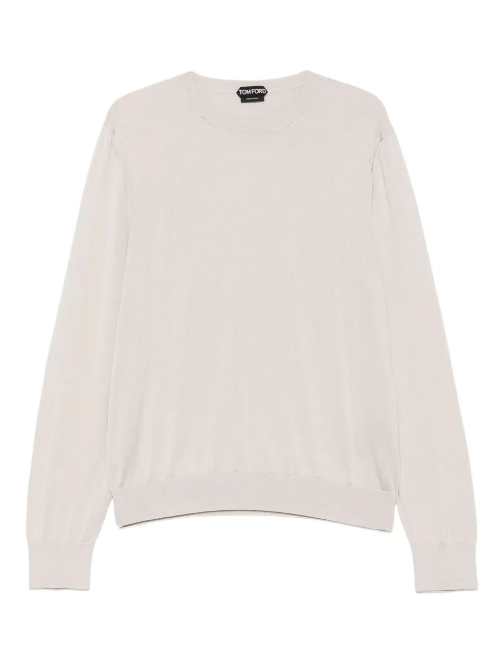 TOM FORD crew-neck long-sleeve sweater | Neutrals | Image 1