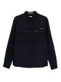 Paolo Pecora double-pocket button-down shirt - Blue
