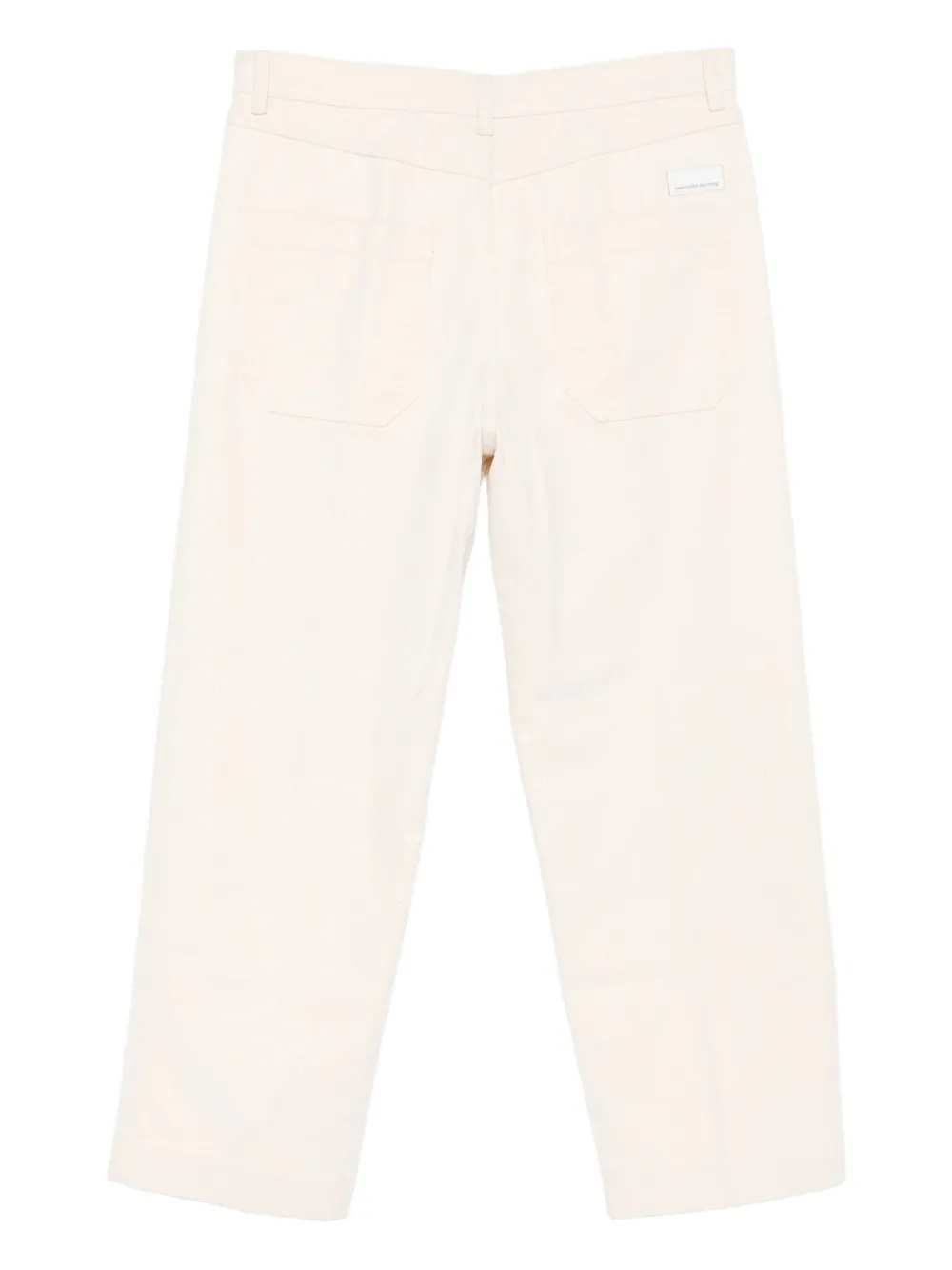 Nine In The Morning button-fly trousers - Beige