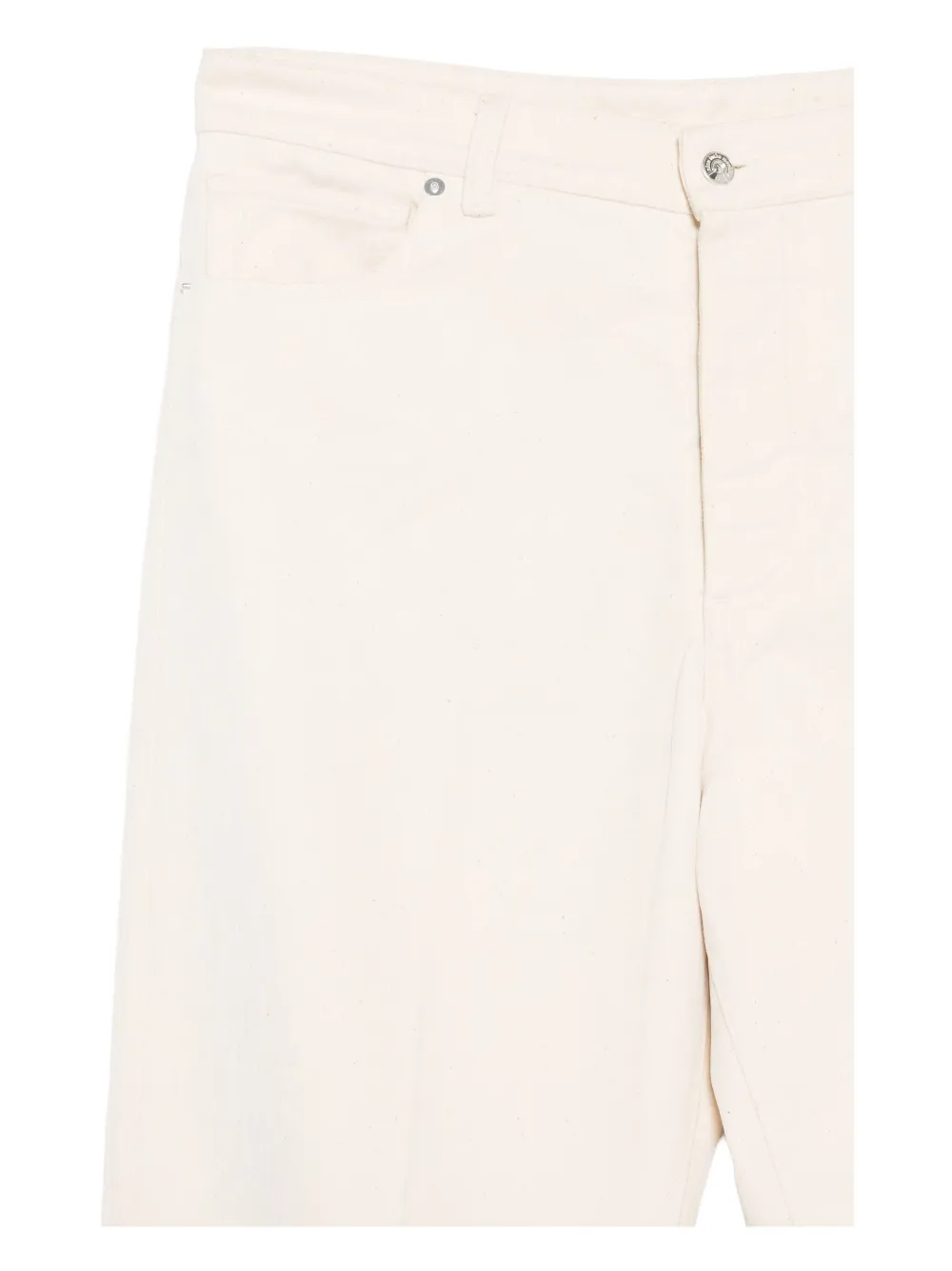 Nine In The Morning Button-fly Trousers In White