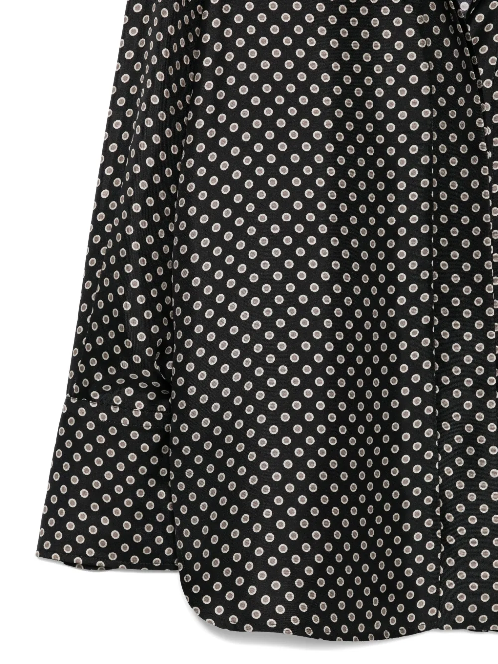 Alberto Biani Blouse met stippen Zwart