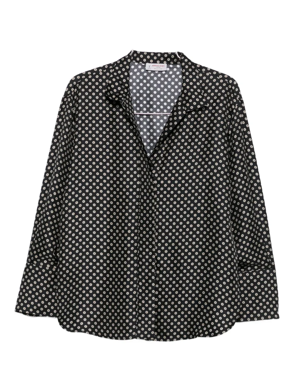 Alberto Biani polka-dot shirt - Nero