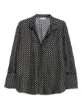 Alberto Biani polka-dot shirt - Black
