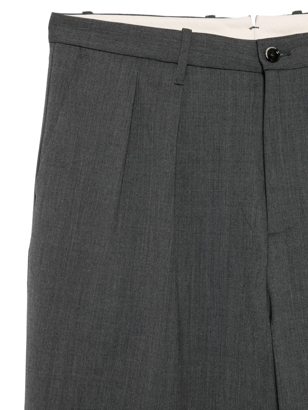 Nine In The Morning Broek met geplooide voorkant Grijs