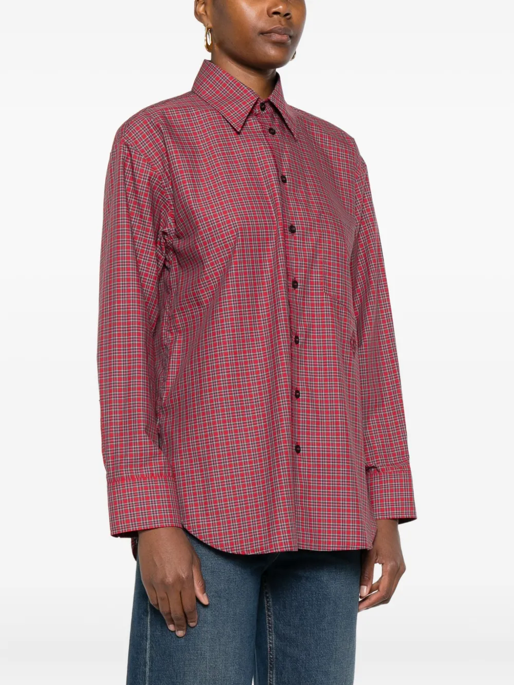 Seafarer Checked Long-sleeve Shirt In Multi