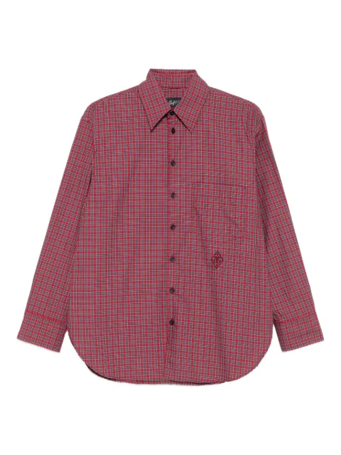 Seafarer checked long-sleeve shirt