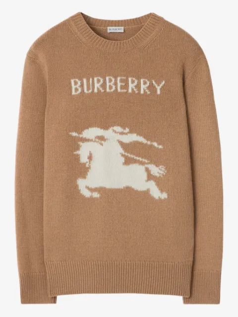 Burberry suéter con motivo Equestrian Knight
