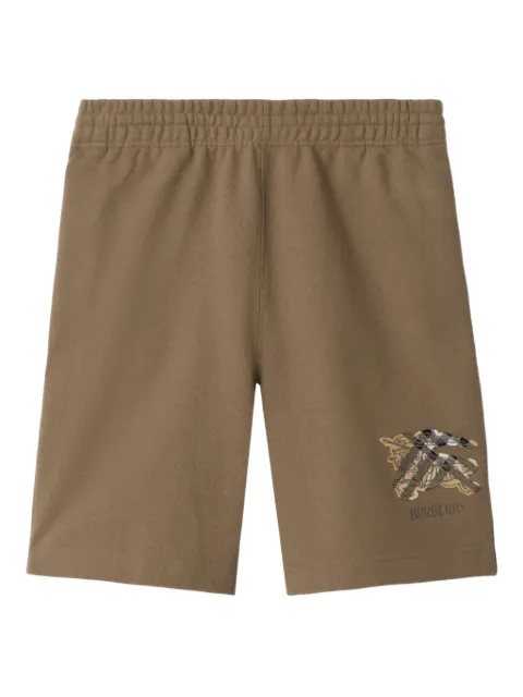 Burberry equestrian-knight check shorts