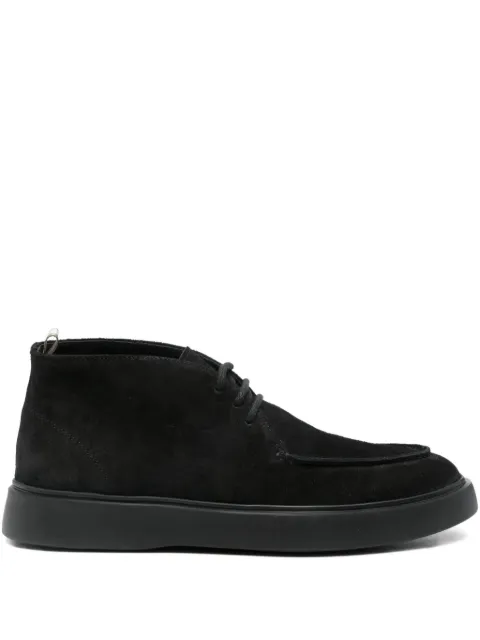 Officine Creative suede lace-up boots