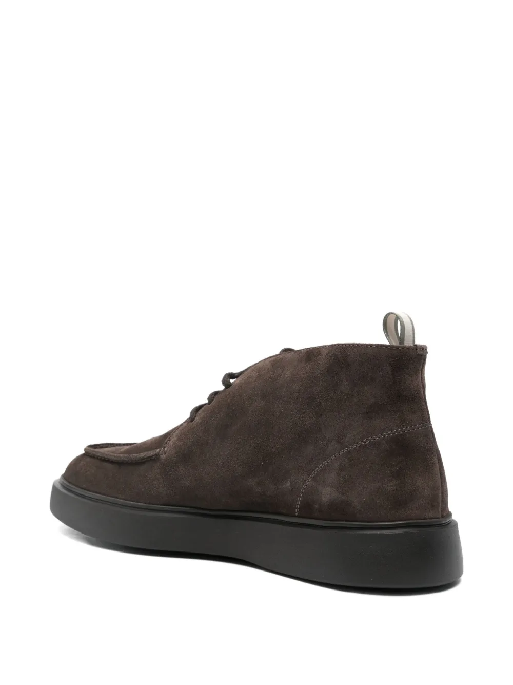 Officine Creative suede lace-up boots Brown