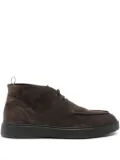 Officine Creative suede lace-up boots - Brown