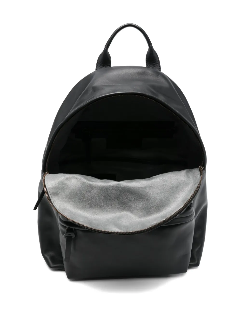 Officine Creative Leren rugzak Zwart