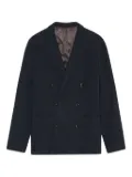 NN07 double-breasted patch-pocket jacket - Blue