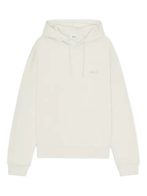 NN07 logo-embroidered hoodie