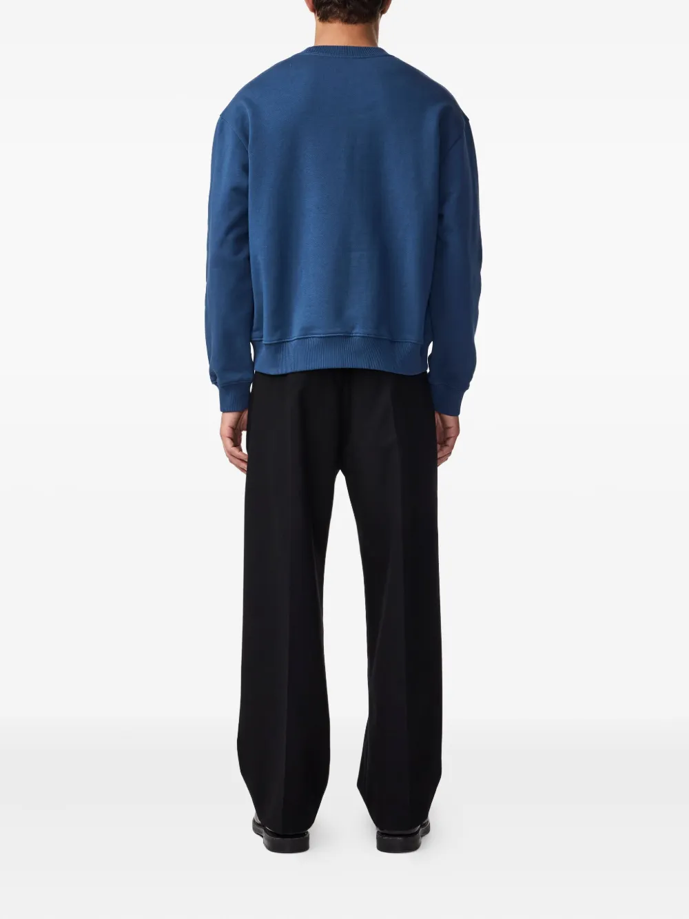 NN07 Sweater met ronde hals Blauw