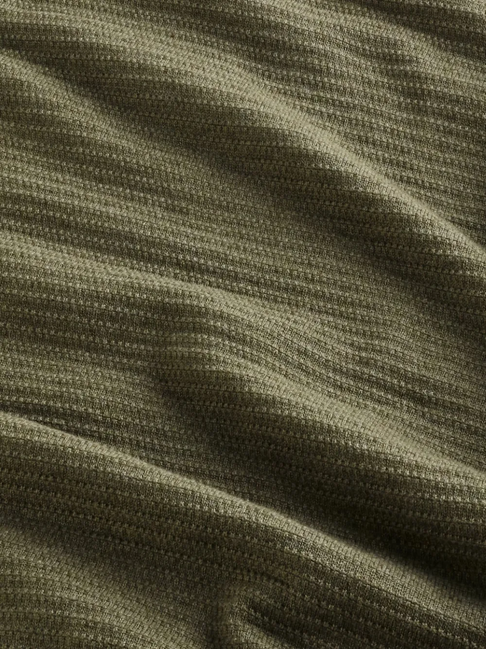 NN07 Geribbelde sweater met ronde hals Groen