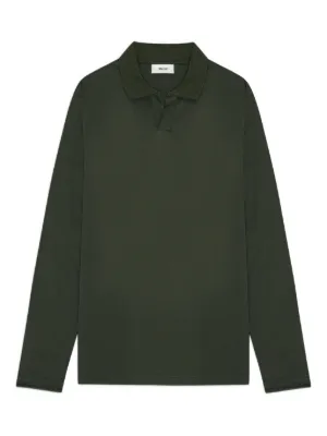Homme Plissé Issey Miyake Pleated half-zip T-shirt | Green | FARFETCH
