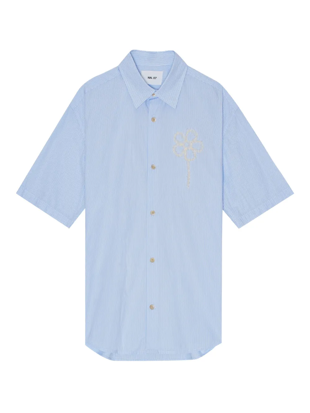 NN07 Freddy striped shirt | Blue | Image 1