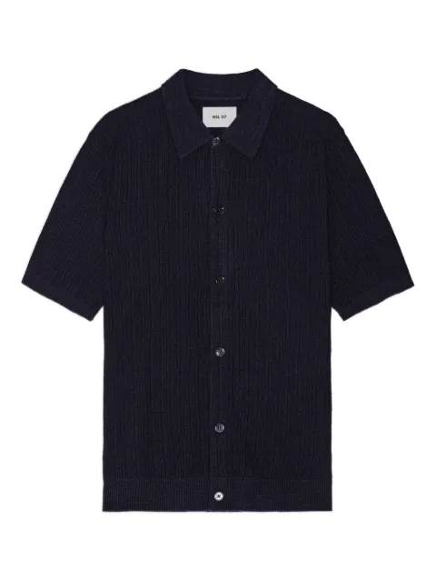 NN07 Nolan ribbed shirt