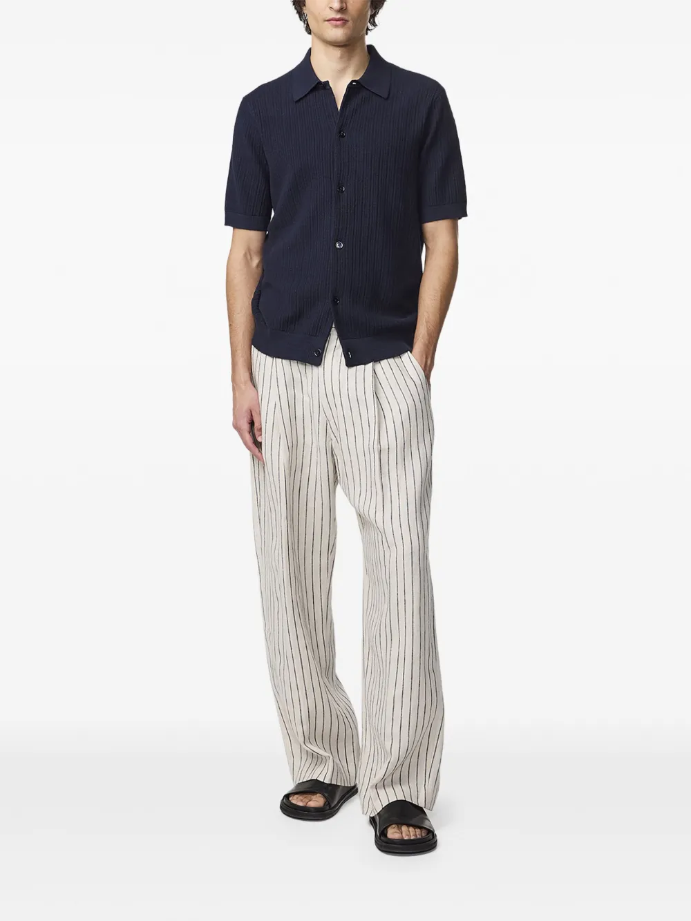 NN07 Nolan ribbed shirt | Image 2