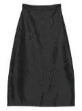 Lunatica Milano textured maxi skirt - Black