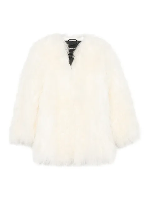 Numerootto Robyn Mongolian-fur coat